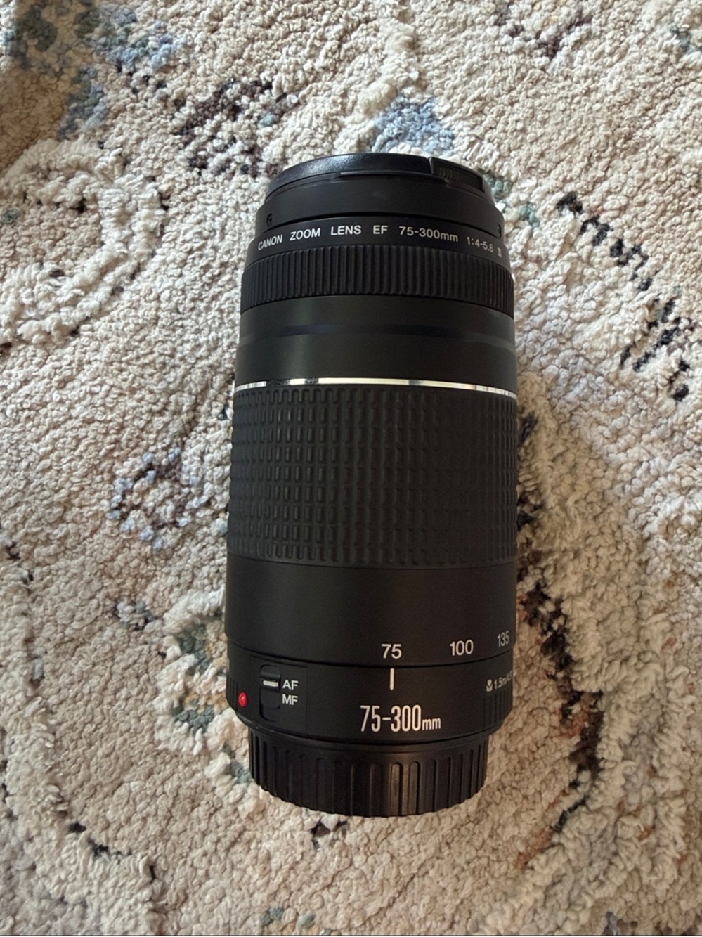Canon 75-300mm Black Telephoto Zoom Lens